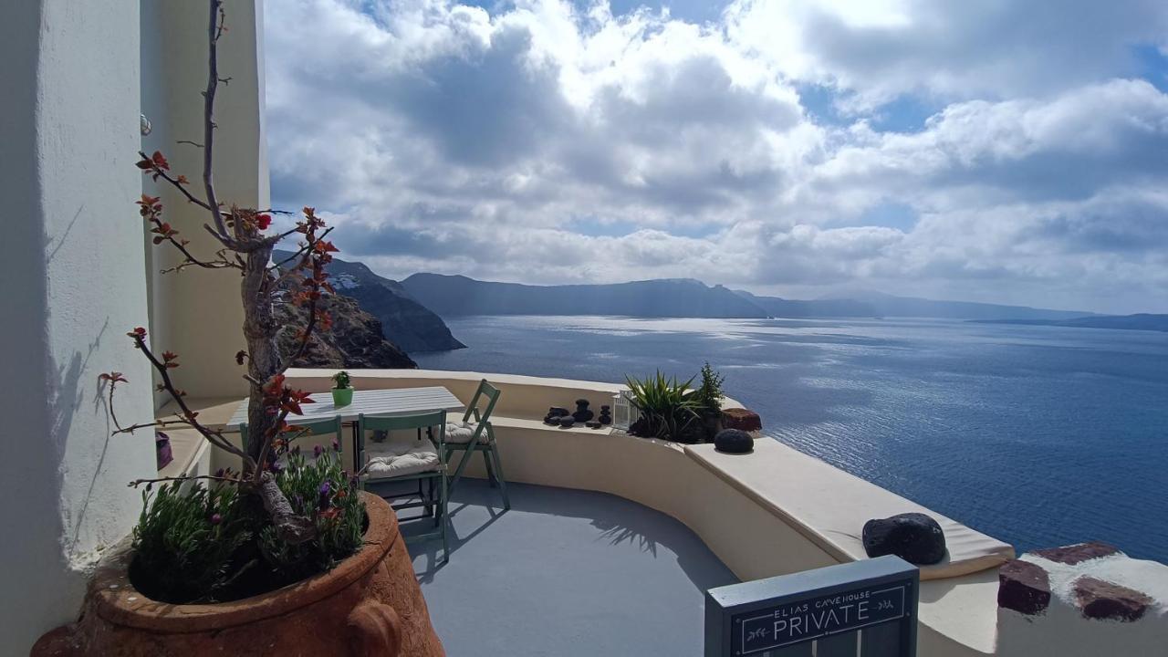 Elias Cave House 270O Caldera View Oia Appartement Buitenkant foto